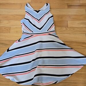 Xhilaration Kids Chevron Dress in Blue, Pink, and Black